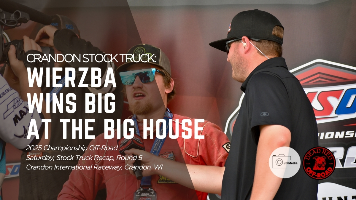 Colt Wierzba wins big at Crandon for Round 5 of Stock Truck